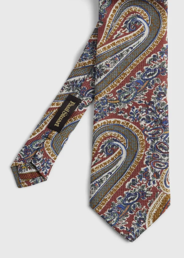 Allover Summer Paisley Tie