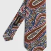 Allover Summer Paisley Tie