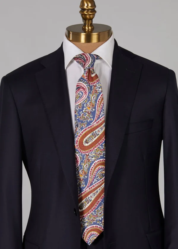 Allover Summer Paisley Tie