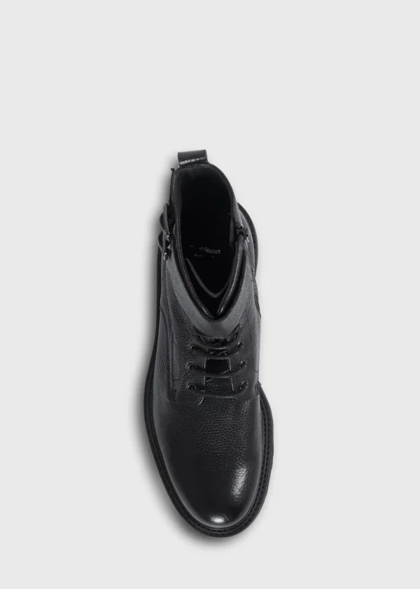 Barton Leather Lace-Up Boot