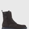 Barton Suede Lace-Up Boot