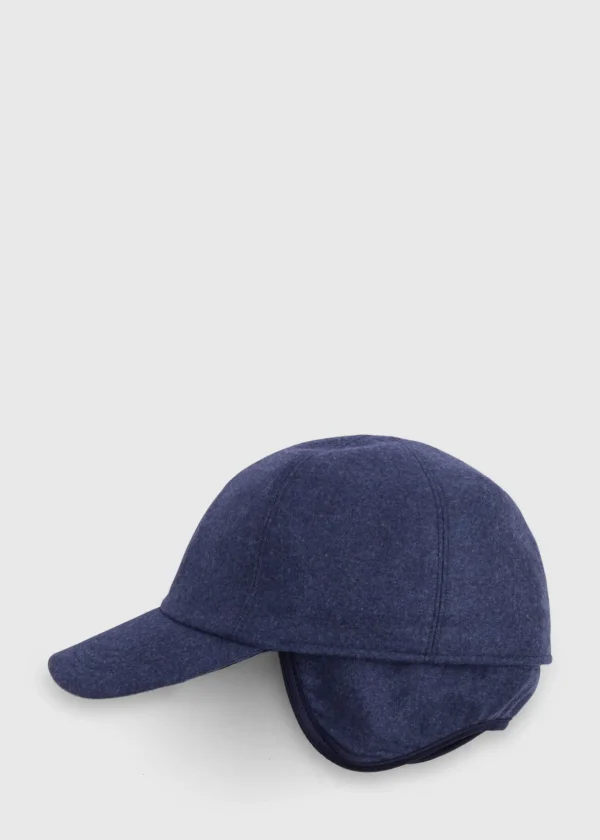 Baseball Cap With Ear Flaps