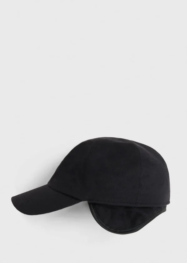 Baseball Cap With Ear Flaps