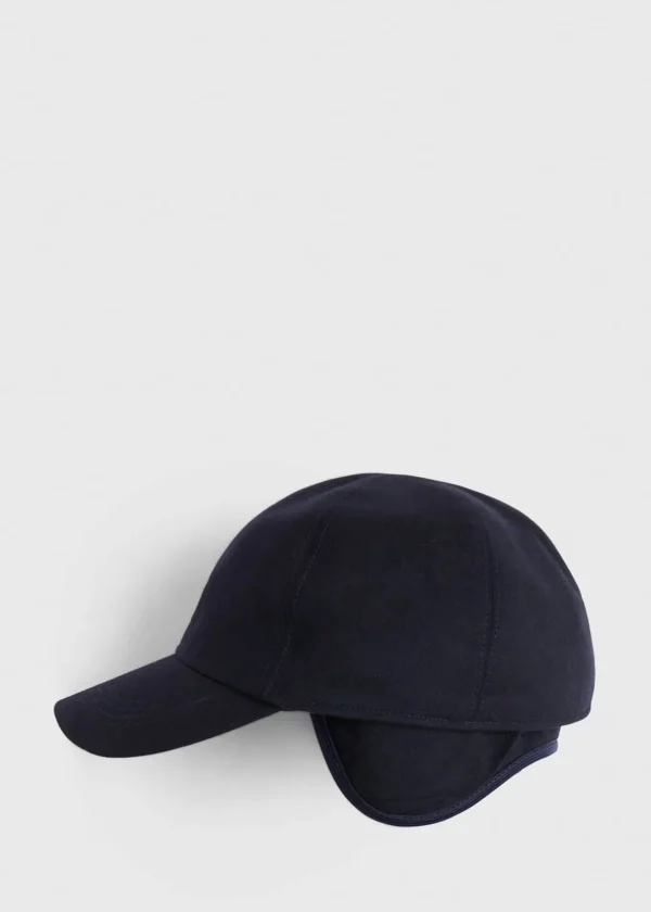 Baseball Cap With Ear Flaps