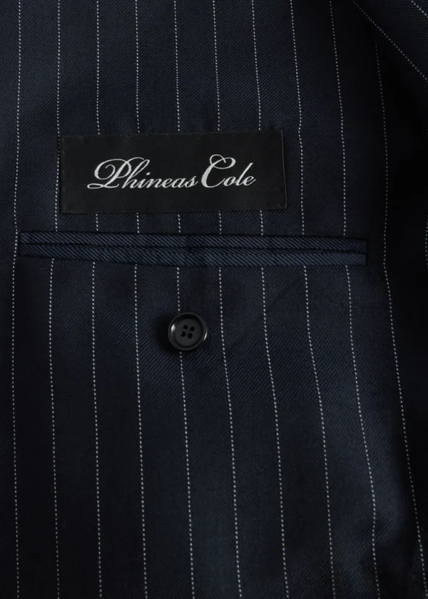 Bead Stripe Wool Suit