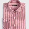 Bengal Stripe Cotton & Linen Sport Shirt