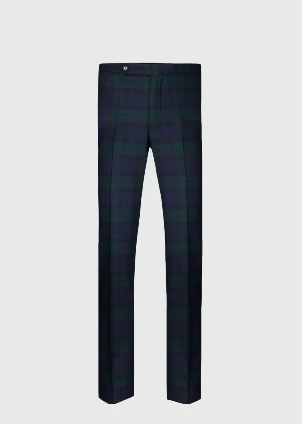 Black Watch Shawl Collar Suit