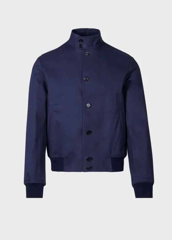Bonded Cotton Bomber Jacket