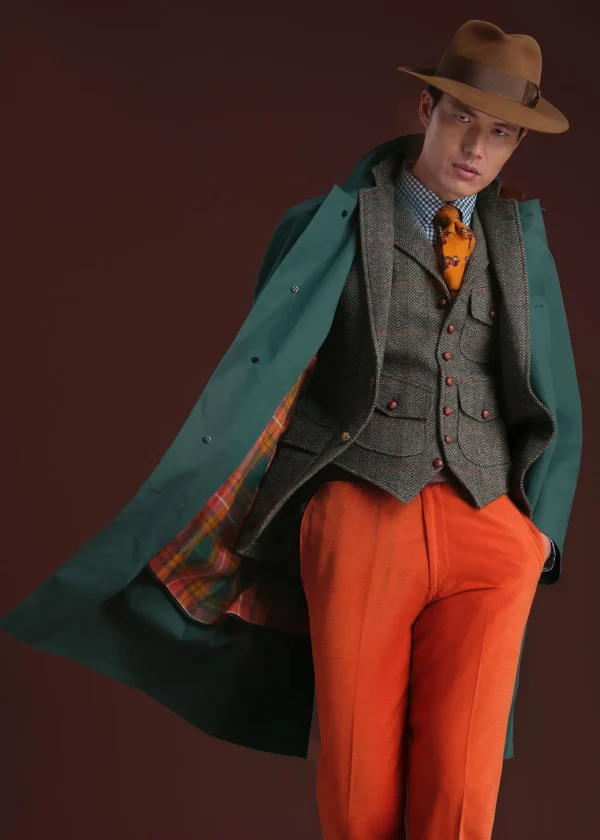 Bonded Cotton Raincoat