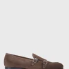 Bonte Suede Double Buckle Slip On