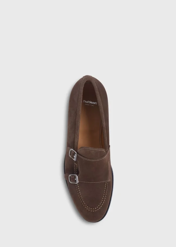 Bonte Suede Double Buckle Slip On