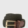 Braided Stretch Nylon Belt