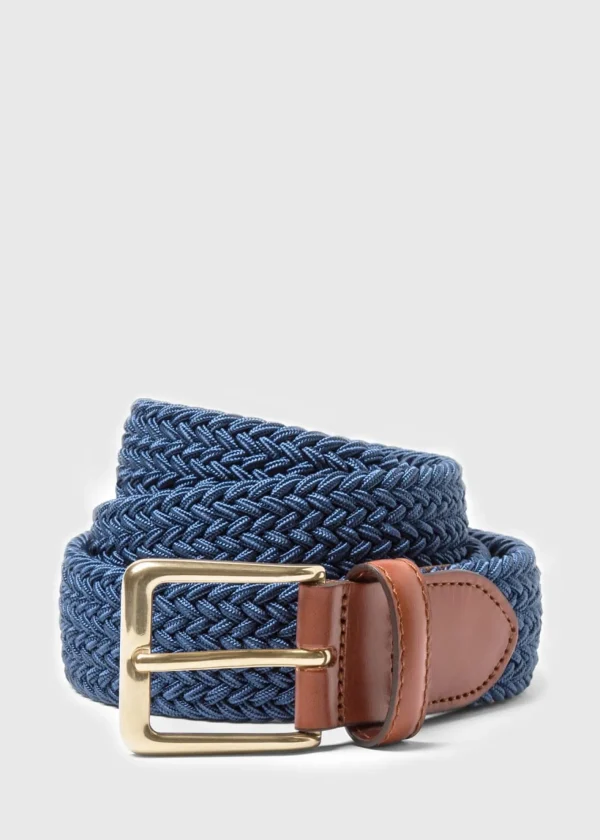 Braided Stretch Nylon Belt
