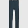 Brushed Cotton Plain Front Newton Pant