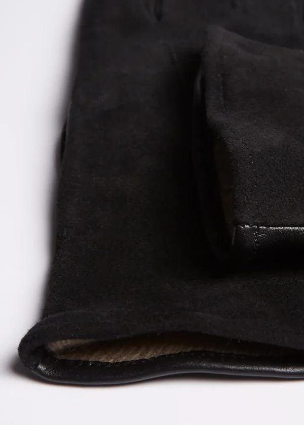 Capeskin And Suede Touch Screen Glove