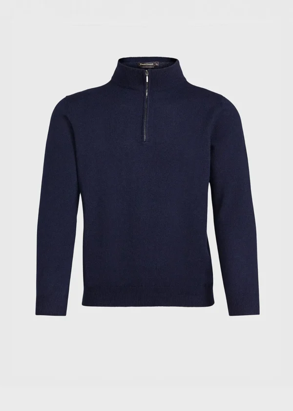 Cashmere 1/4 Zip Sweater