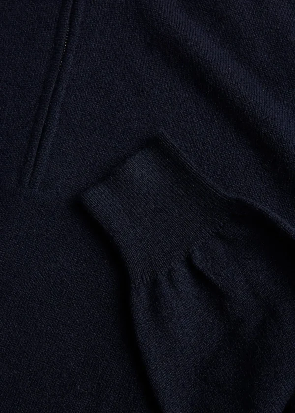 Cashmere 1/4 Zip Sweater