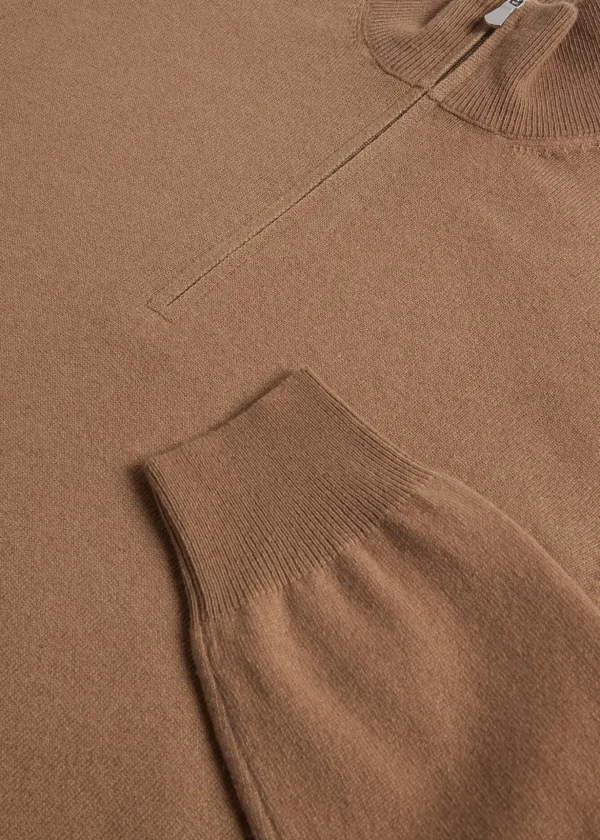 Cashmere 1/4 Zip Sweater