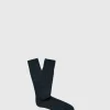 Cashmere Blend Ribbed Sock