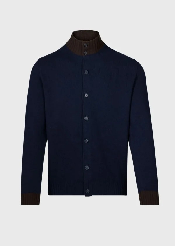Cashmere Button Front Cardigan