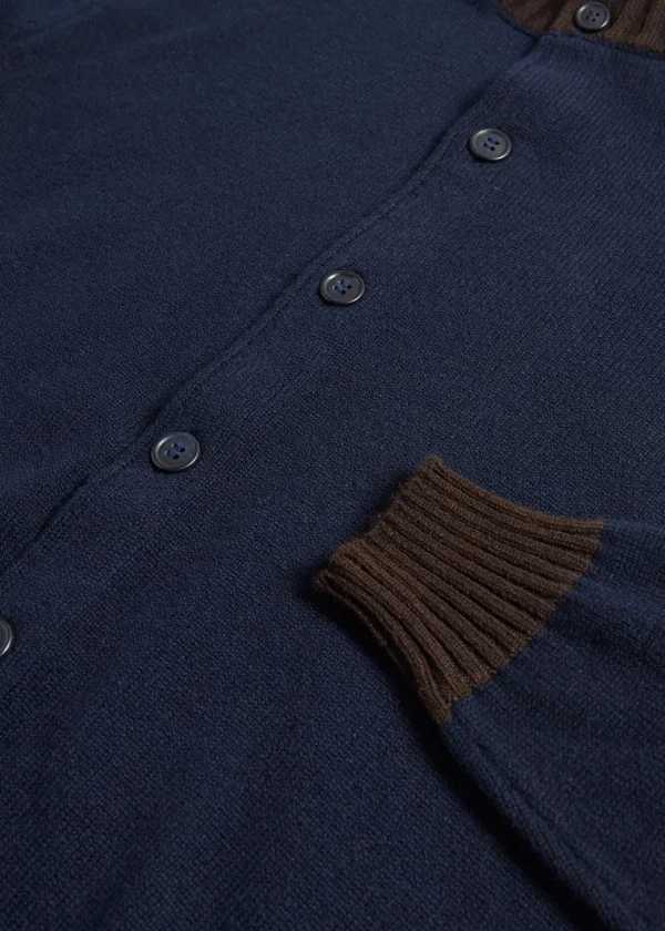 Cashmere Button Front Cardigan