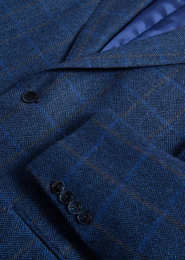 Cashmere Herringbone Jacket
