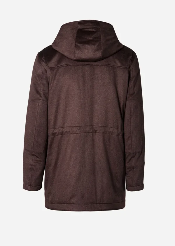 Cashmere Parka With Hood