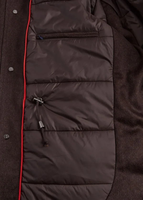 Cashmere Parka With Hood
