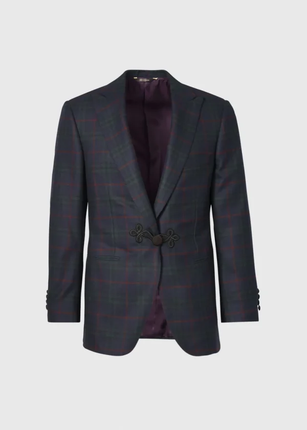 Cashmere Plaid Dinner Jacket