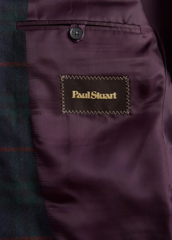 Cashmere Plaid Dinner Jacket
