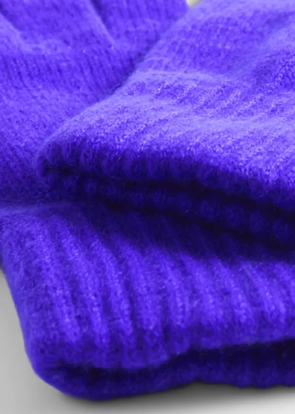 Cashmere Plain Knit Glove