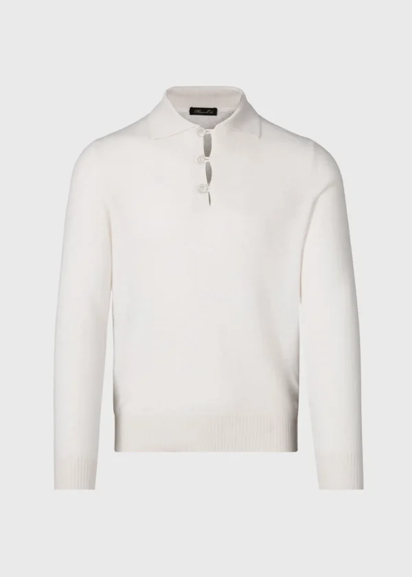Cashmere Polo Sweater