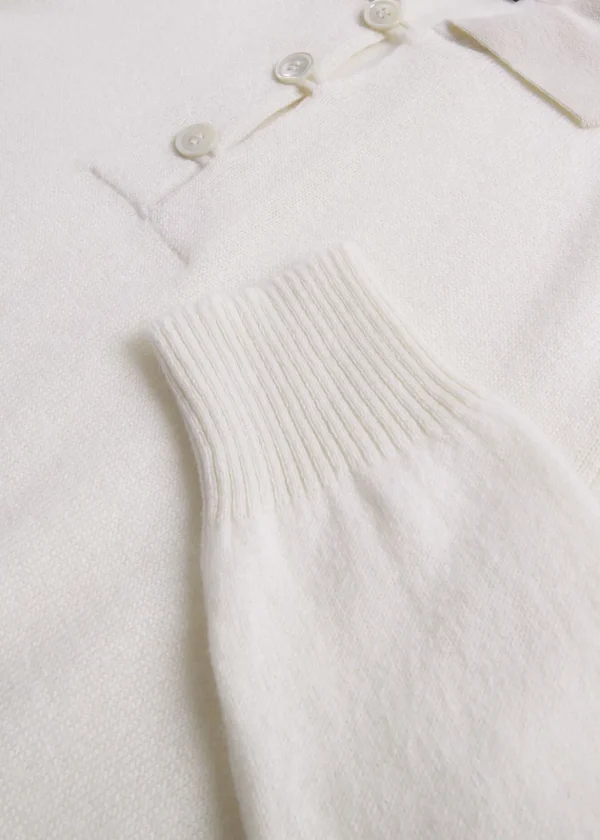 Cashmere Polo Sweater