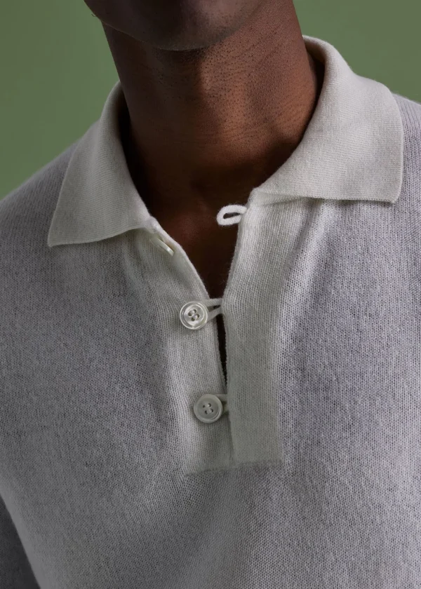 Cashmere Polo Sweater