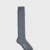 Cashmere Ribbed Sock