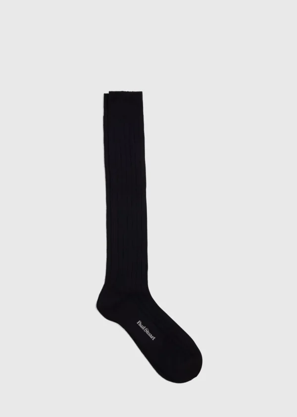 Cashmere Ribbed Sock