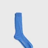 Cashmere Ribbed Sock