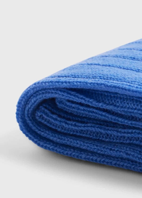 Cashmere Ribbed Sock