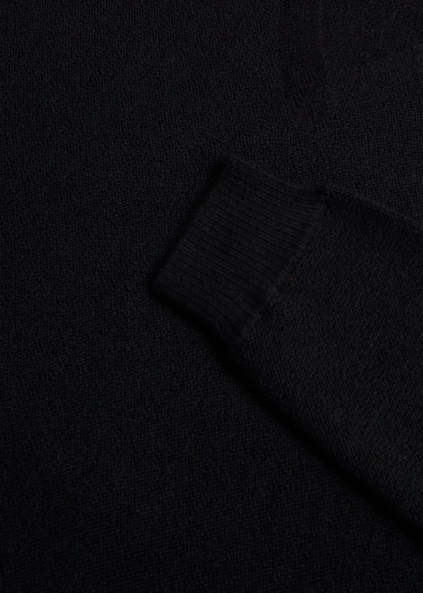 Classic Alpaca Links V-Neck Sweater