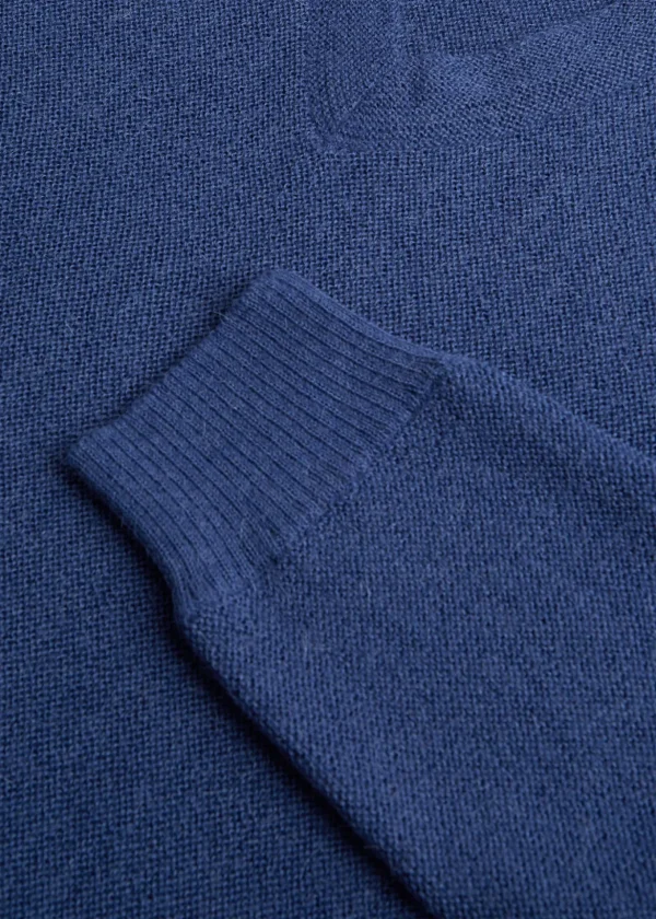 Classic Alpaca Links V-Neck Sweater
