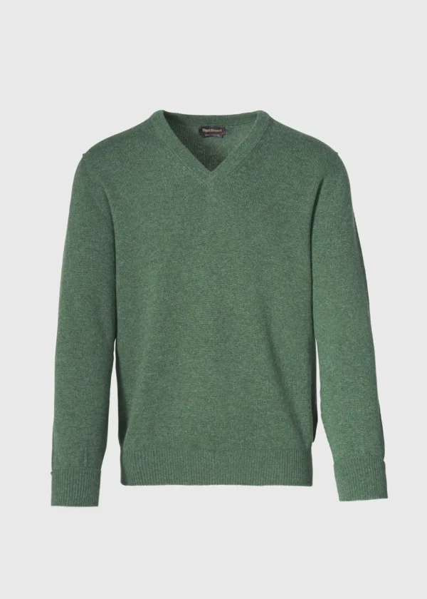 Classic Cashmere Double Ply V-Neck Sweater