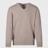 Classic Cashmere Double Ply V-Neck Sweater