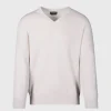 Classic Cashmere Double Ply V-Neck Sweater