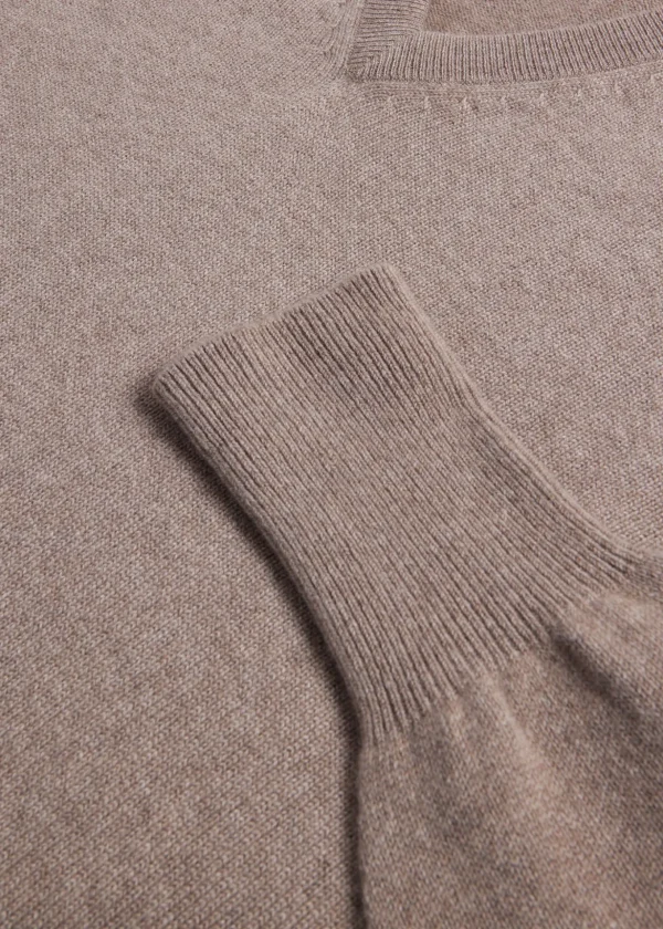 Classic Cashmere Double Ply V-Neck Sweater