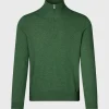Classic Cashmere Quarter Zip Sweater