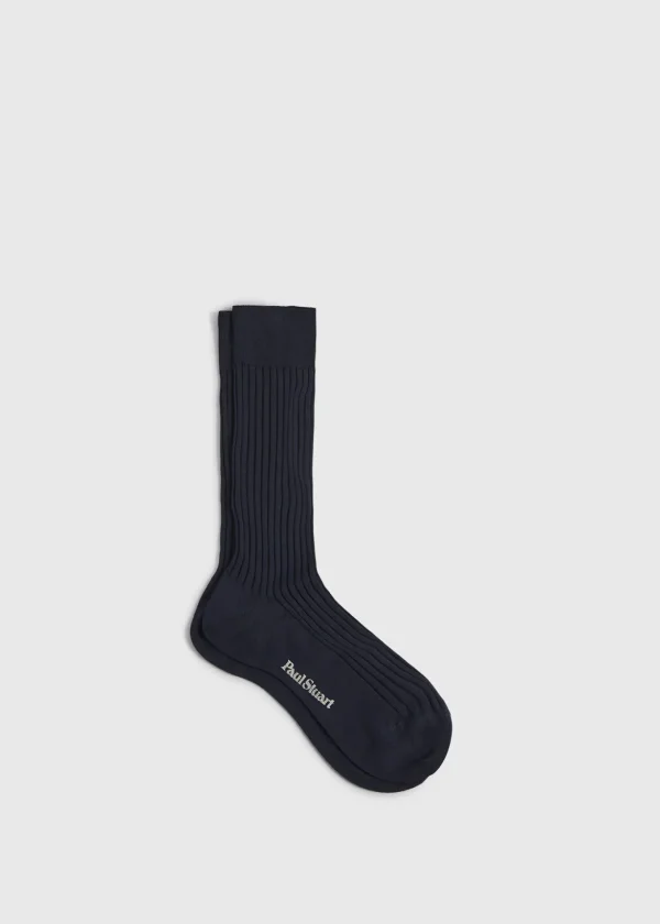 Classic Cotton Ribbed Sock