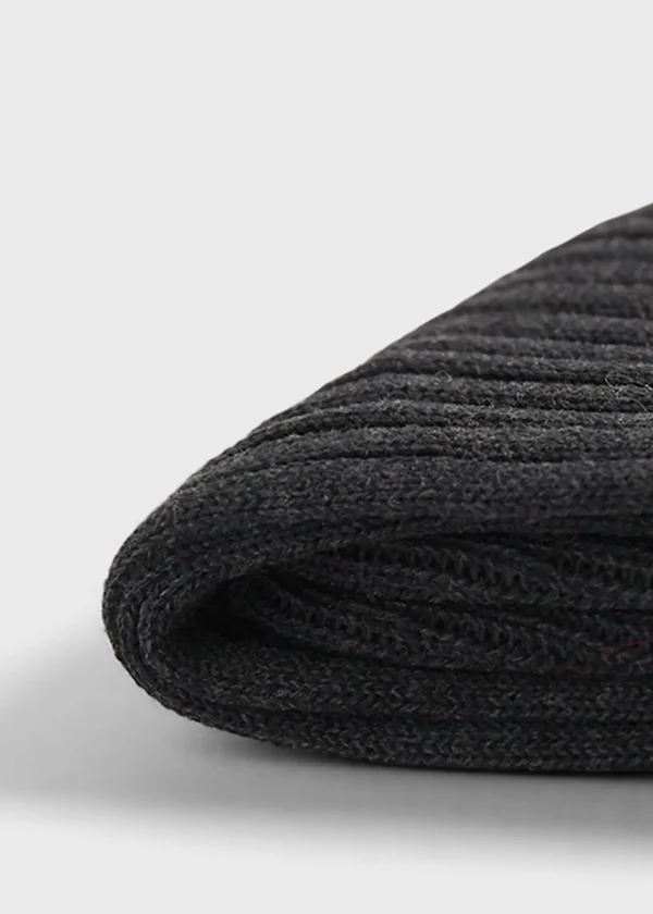 Classic Cotton Ribbed Sock