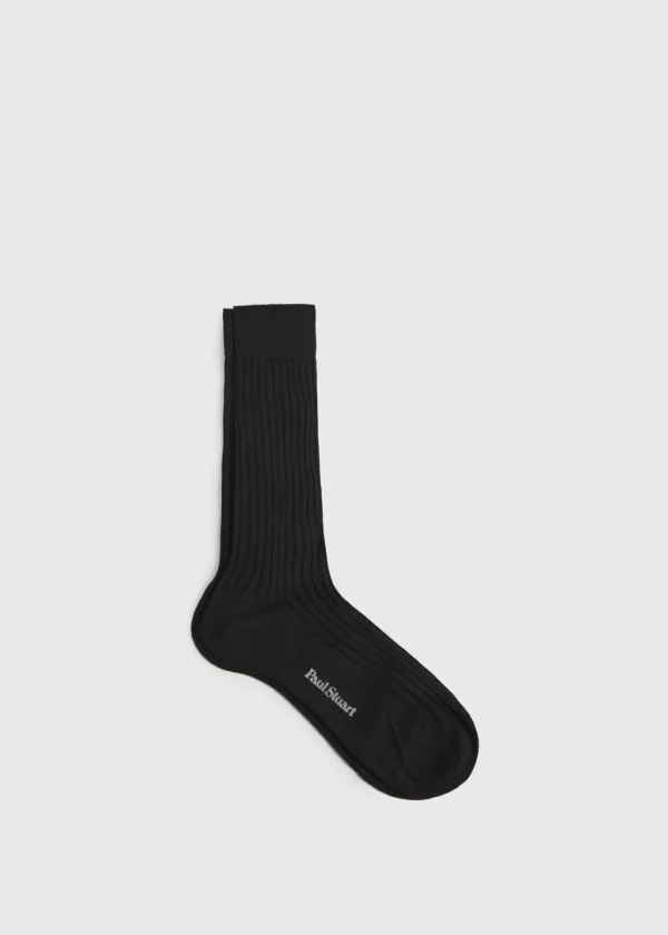 Classic Merino Wool Ribbed Sock