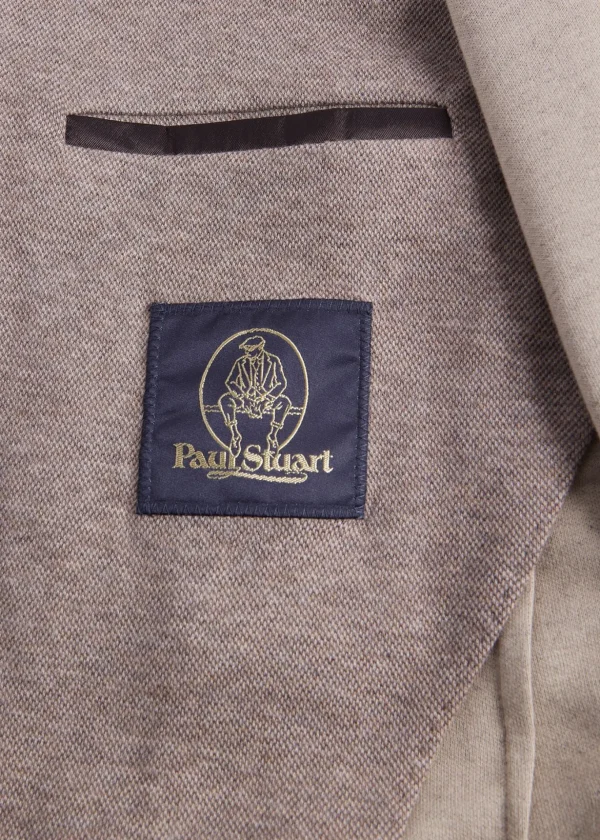 Cotton & Cashmere Pique Soft Jacket