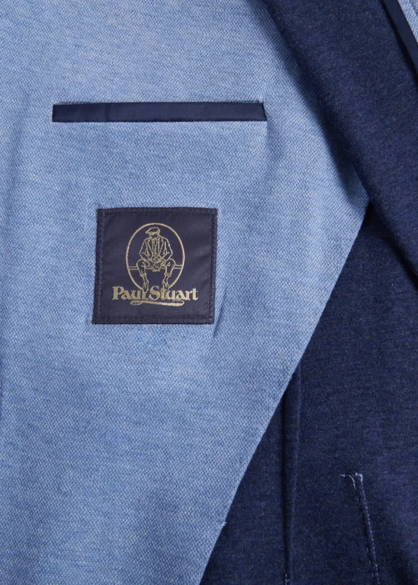 Cotton & Cashmere Pique Soft Jacket